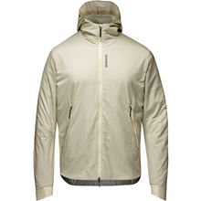 GORE CONCURVE WINDSTOPPER® Insulated Hooded Jacket Mens tech beige L