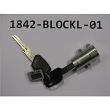 Lock Downtube battery lock left-release (ABUS Art.83624)