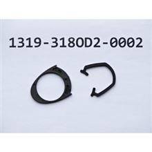 HD washer/spacer Aero Spacer 31.8x37.9x2.5mm Plastic blk
