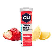 GU Hydration Drink Tabs 54 g Strawberry Lemonade EXP 08/23