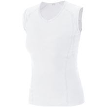 GORE M Women Base Layer Sleeveless Shirt-white-42