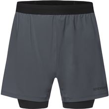 GORE CONCURVE 5” 2in1 Shorts Mens lab graphite / black L