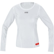 GORE Base Layer WS Lady Shirt long-light grey/white-38 GORE Base Layer WS Lady Shirt long-light grey/white-38