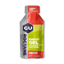 Výprodej-GU Roctane Energy Gel 32 g-cherry/lime AKCE EXP 10/25