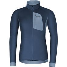GORE M Thermo Shirt-deep water blue/cloudy blue-L