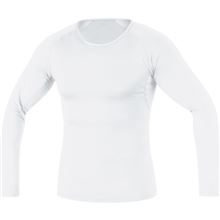 GORE M Base Layer Long Sleeve Shirt-white-XL
