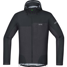 GORE C5 GTX Active Trail Hooded Jacket-black/terra grey-L GORE C5 GTX Active Trail Hooded Jacket-black/terra grey-L