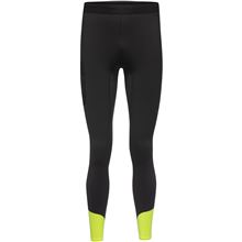GORE CONCURVE Thermo Hybrid Tights Mens black / neon yellow L