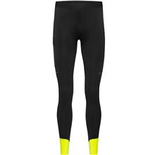 GORE CONCURVE Thermo Tights 2.0 Mens black/neon yellow XL