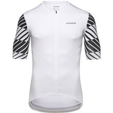 GORE SWIFTRIDE Optical Jersey Mens white / black XL