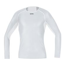 GORE M WINDSTOPPER® Base Layer Long Sleeve Shirt Mens light grey / white XL