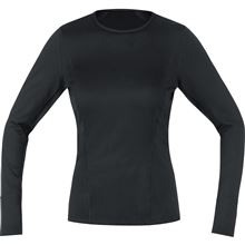 GOREM Women Base Layer Thermo Long Sleeve Shirt-black-36