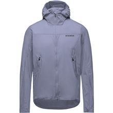 GORE FERNFLOW Hooded Windbreaker Mens amethyst grey L