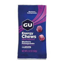 GU Energy Chews 60 g Blueberry Pomegranate 1 SÁČEK (balení 12ks)